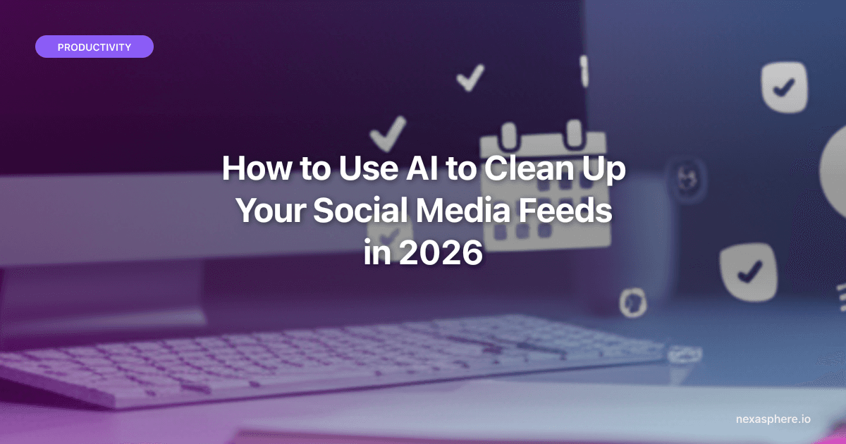 How to Use AI to Clean Up Your Social Media Feeds in 2026 (Take Back Your Attention)