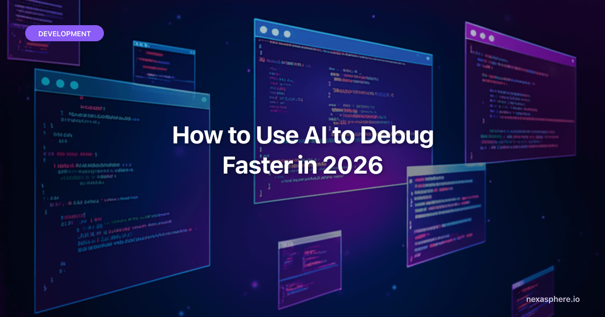How to Use AI to Debug Faster in 2026 (A Developer's Practical Guide)