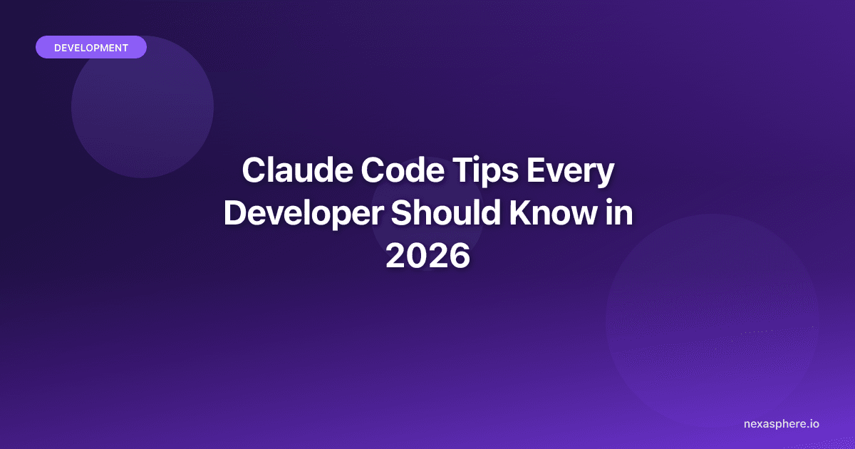 Claude Code Tips Every Developer Should Know in 2026
