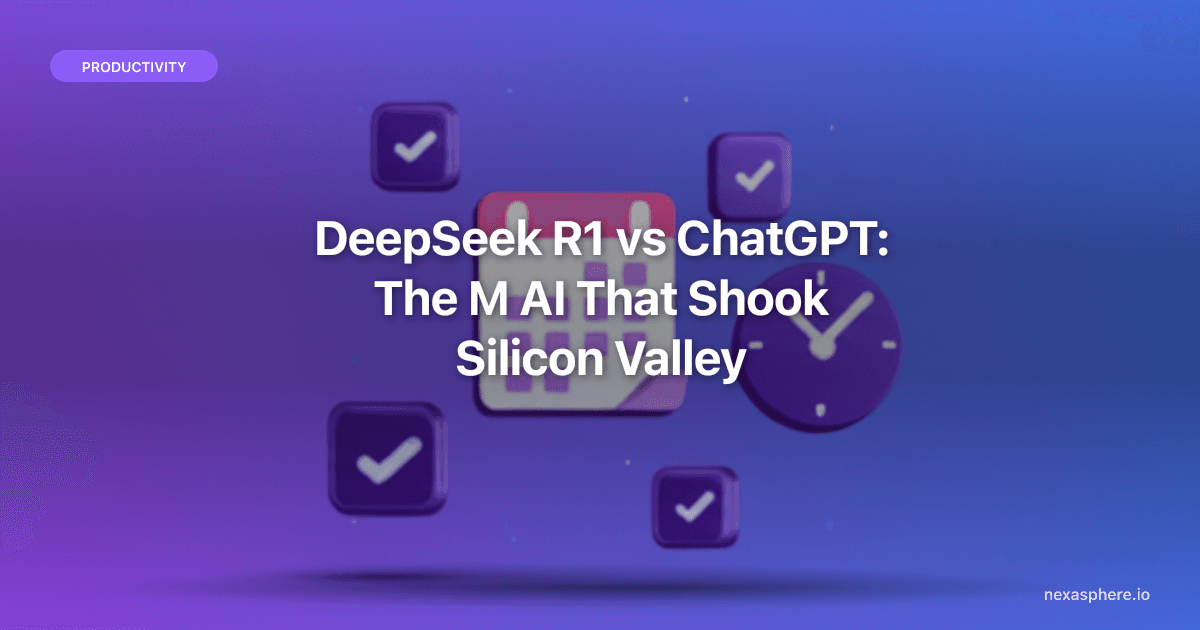 DeepSeek R1 vs ChatGPT: The $6M AI That Shook Silicon Valley