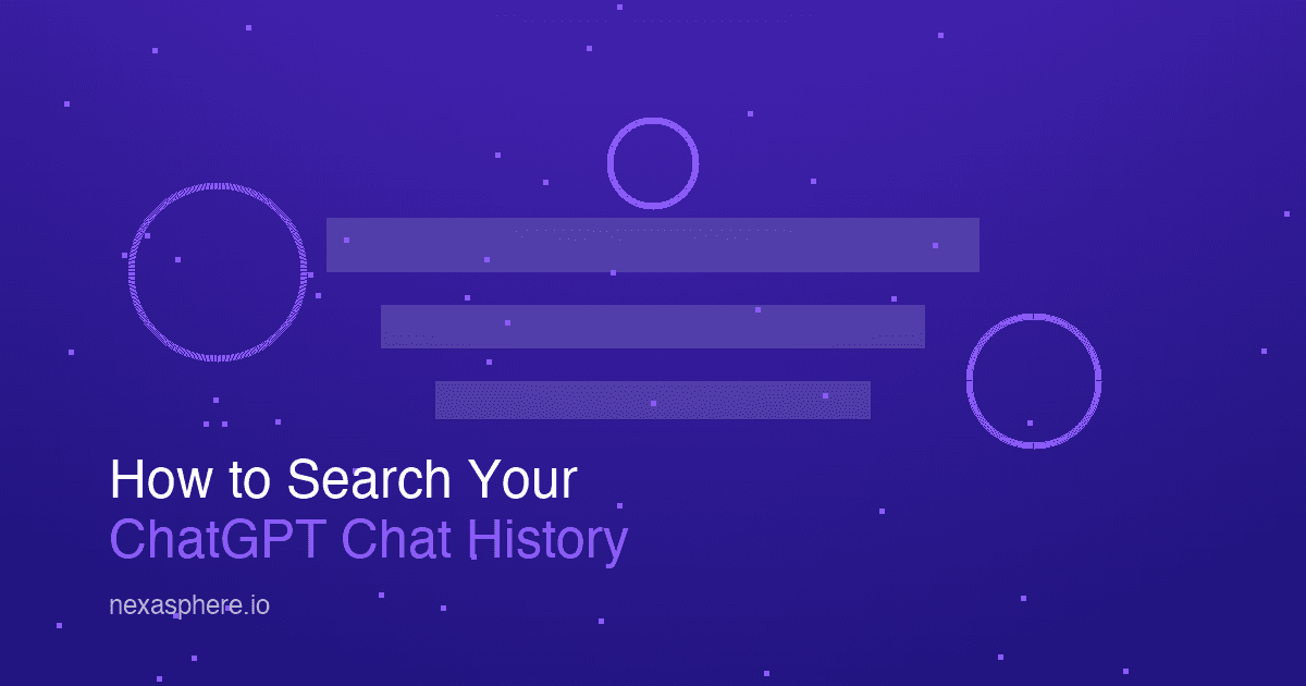 How to Find an Old ChatGPT Conversation You Lost (2026 Guide)