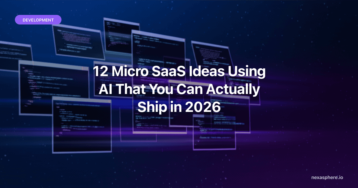 12 Micro SaaS Ideas Using AI That You Can Actually Ship in 2026