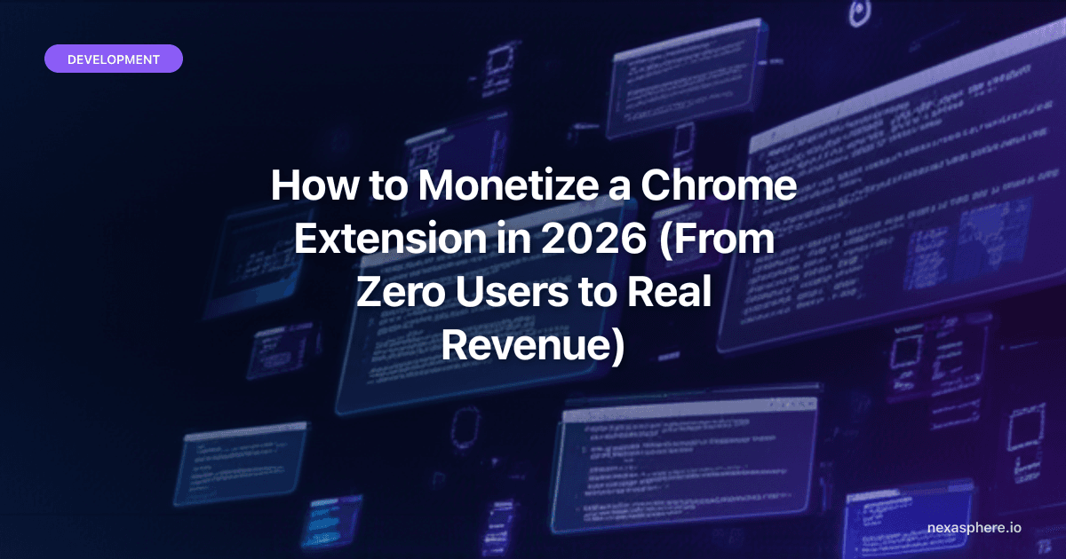 How to Monetize a Chrome Extension in 2026 (From Zero Users to Real Revenue)