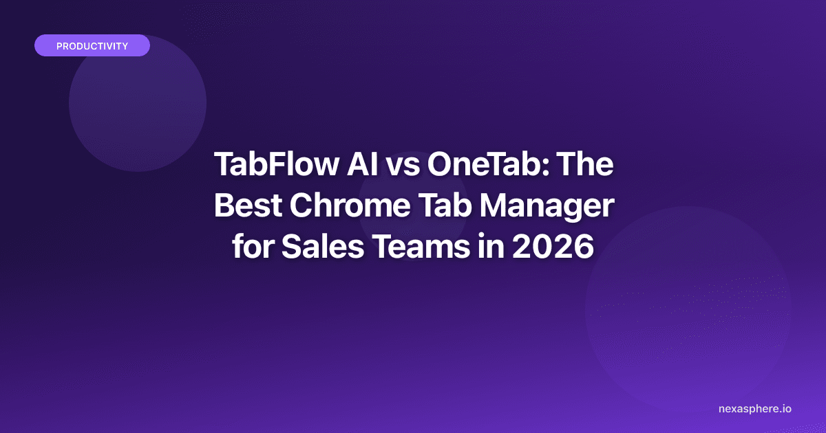 Session Buddy Alternative: Why TabFlow AI Solves the v4 Data-Loss Problem