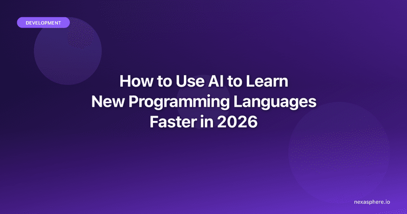 How to Use AI to Learn New Programming Languages Faster in 2026 (A ...