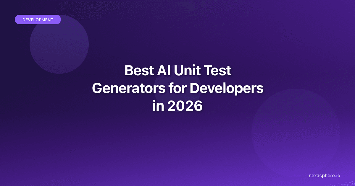 Best AI Unit Test Generators for Developers in 2026